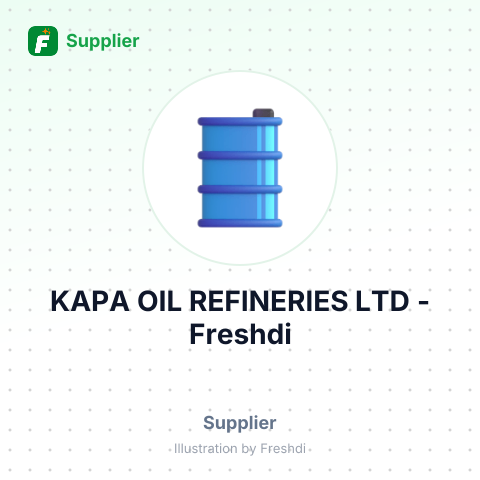 KAPA OIL REFINERIES LTD – summary card, no photo uploaded yet