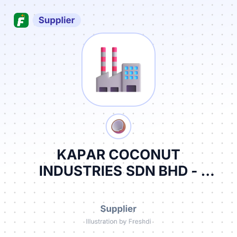 KAPAR COCONUT INDUSTRIES SDN BHD – summary card, no photo uploaded yet