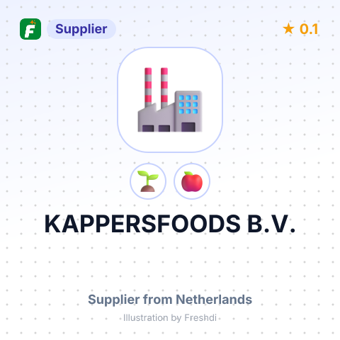 KAPPERSFOODS B.V. – summary card, no photo uploaded yet