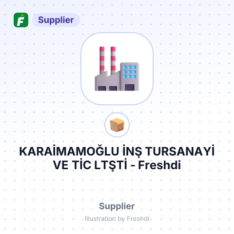 KARAİMAMOĞLU İNŞ TURSANAYİ VE TİC LTŞTİ – summary card, no photo uploaded yet