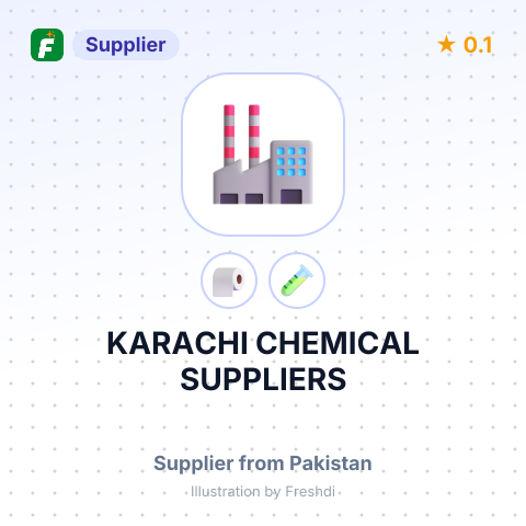 KARACHI CHEMICAL SUPPLIERS – summary card, no photo uploaded yet