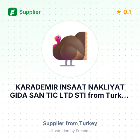 KARADEMIR INSAAT NAKLIYAT GIDA SAN TIC LTD STI – summary card, no photo uploaded yet