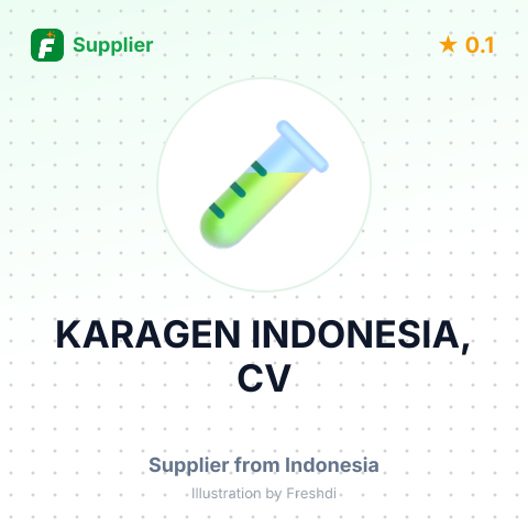 KARAGEN INDONESIA, CV – summary card, no photo uploaded yet
