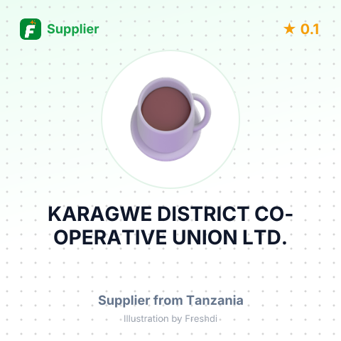 KARAGWE DISTRICT CO-OPERATIVE UNION LTD. – summary card, no photo uploaded yet