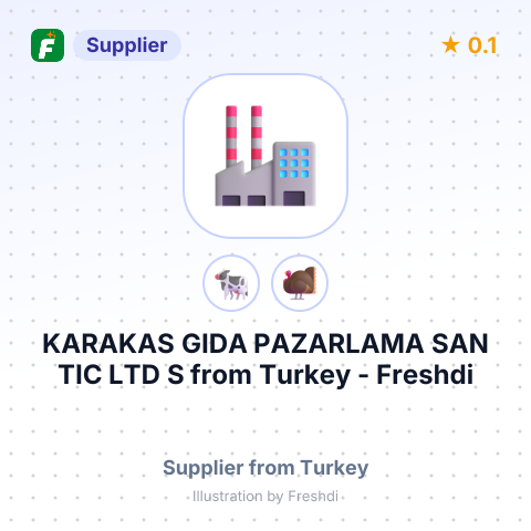 KARAKAS GIDA PAZARLAMA SAN TIC LTD S – summary card, no photo uploaded yet