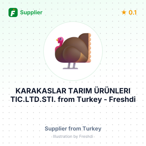 KARAKASLAR TARIM ÜRÜNLERI TIC.LTD.STI. – summary card, no photo uploaded yet