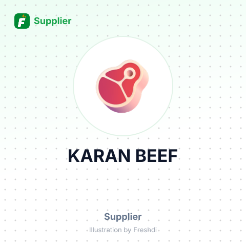 KARAN BEEF – summary card, no photo uploaded yet