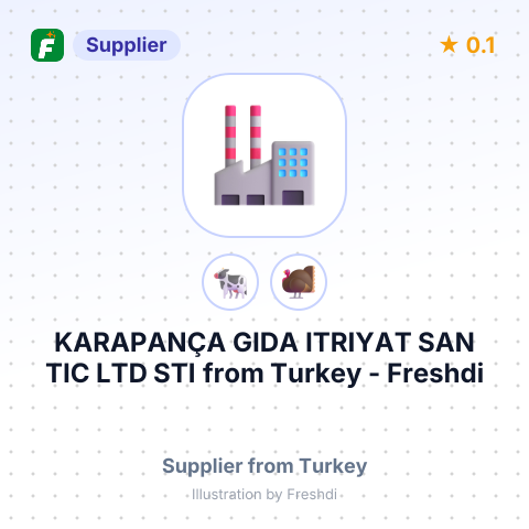 KARAPANÇA GIDA ITRIYAT SAN TIC LTD STI – summary card, no photo uploaded yet