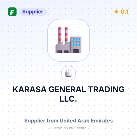 KARASA GENERAL TRADING LLC. – summary card, no photo uploaded yet