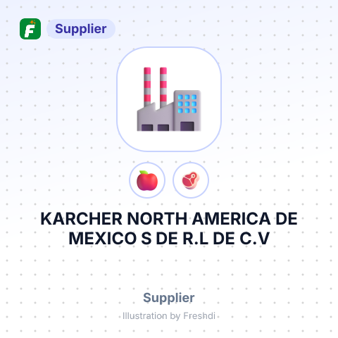 KARCHER NORTH AMERICA DE MEXICO S DE R.L DE C.V – summary card, no photo uploaded yet