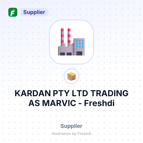 KARDAN PTY LTD TRADING AS MARVIC – summary card, no photo uploaded yet