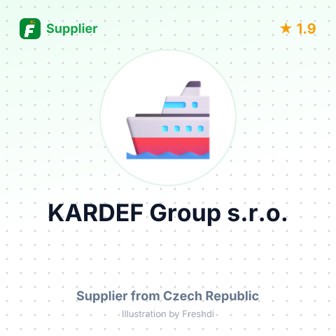 KARDEF Group s.r.o. – summary card, no photo uploaded yet
