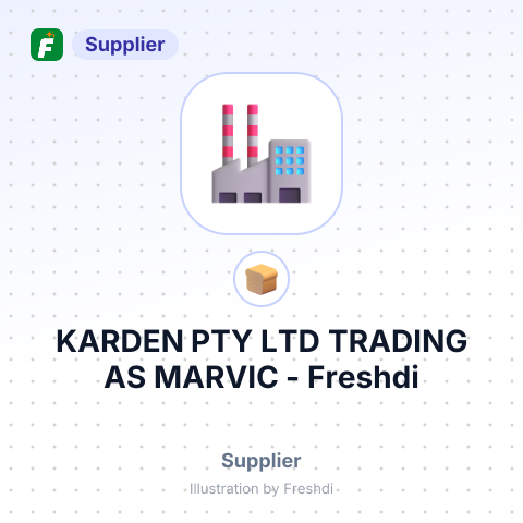 KARDEN PTY LTD TRADING AS MARVIC – summary card, no photo uploaded yet