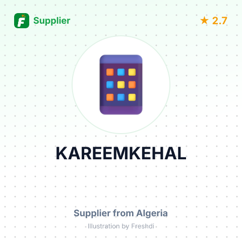 KAREEMKEHAL – summary card, no photo uploaded yet