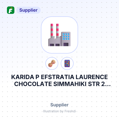 KARIDA P EFSTRATIA LAURENCE CHOCOLATE SIMMAHIKI STR 2 EFKARPIA GR – summary card, no photo uploaded yet