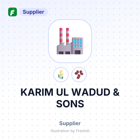 KARIM UL WADUD & SONS – summary card, no photo uploaded yet