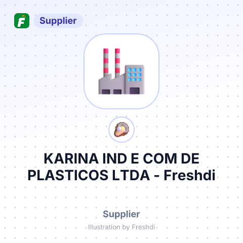 KARINA IND E COM DE PLASTICOS LTDA – summary card, no photo uploaded yet