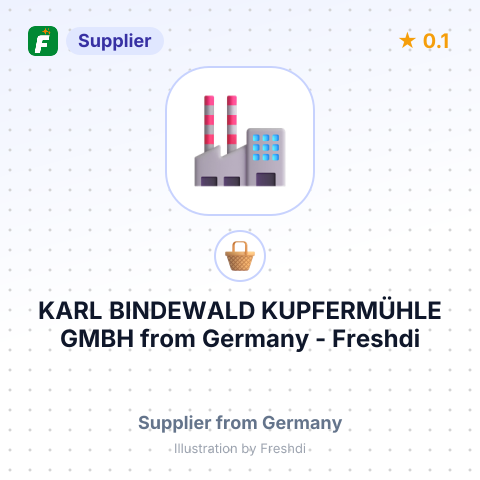 KARL BINDEWALD KUPFERMÜHLE GMBH – summary card, no photo uploaded yet