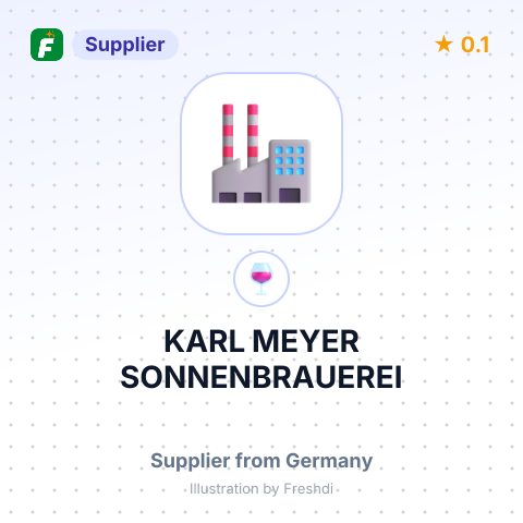 KARL MEYER SONNENBRAUEREI – summary card, no photo uploaded yet