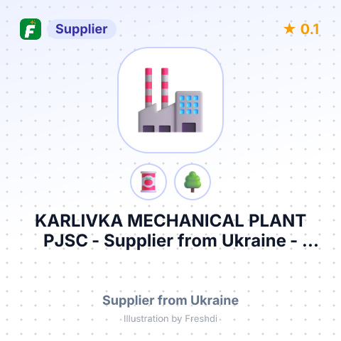 KARLIVKA MECHANICAL PLANT PJSC – summary card, no photo uploaded yet