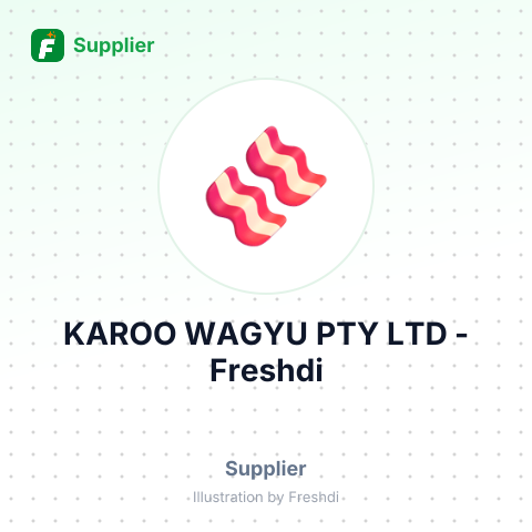 KAROO WAGYU PTY LTD – summary card, no photo uploaded yet