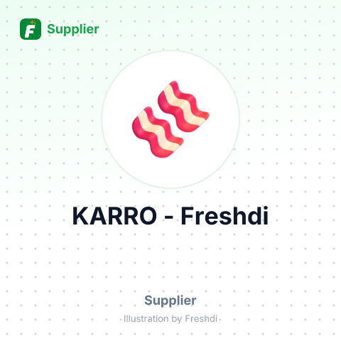 KARRO – summary card, no photo uploaded yet