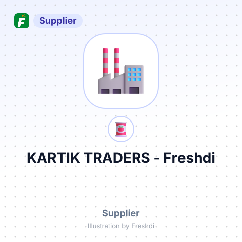KARTIK TRADERS – summary card, no photo uploaded yet