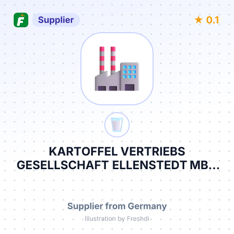 KARTOFFEL VERTRIEBS GESELLSCHAFT ELLENSTEDT MBH – summary card, no photo uploaded yet