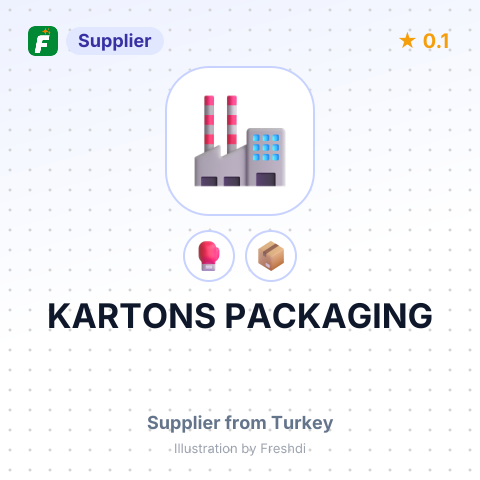 KARTONS PACKAGING – summary card, no photo uploaded yet