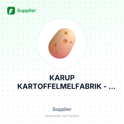 KARUP KARTOFFELMELFABRIK – summary card, no photo uploaded yet