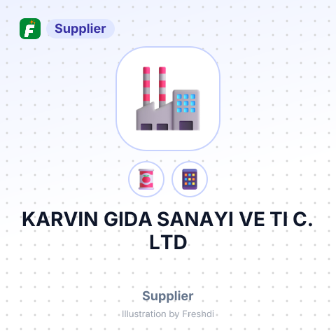 KARVIN GIDA SANAYI VE TI C. LTD – summary card, no photo uploaded yet