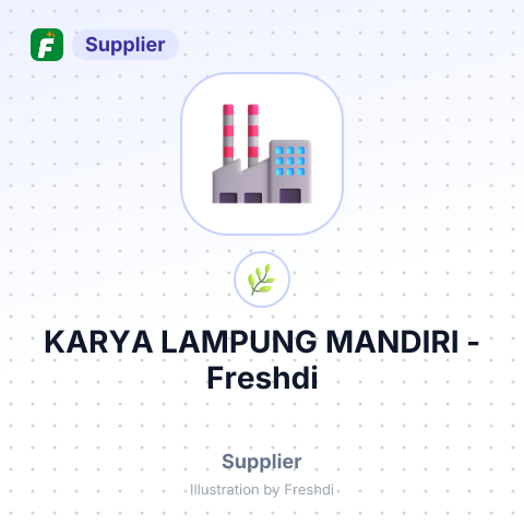 KARYA LAMPUNG MANDIRI – summary card, no photo uploaded yet