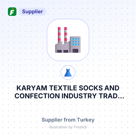 KARYAM TEXTILE SOCKS AND CONFECTION INDUSTRY TRADE COMPANY – summary card, no photo uploaded yet