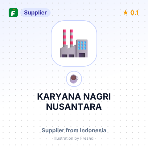 KARYANA NAGRI NUSANTARA – summary card, no photo uploaded yet