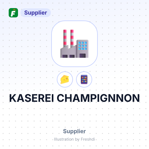KASEREI CHAMPIGNNON – summary card, no photo uploaded yet