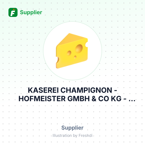 KASEREI CHAMPIGNON - HOFMEISTER GMBH & CO KG – summary card, no photo uploaded yet