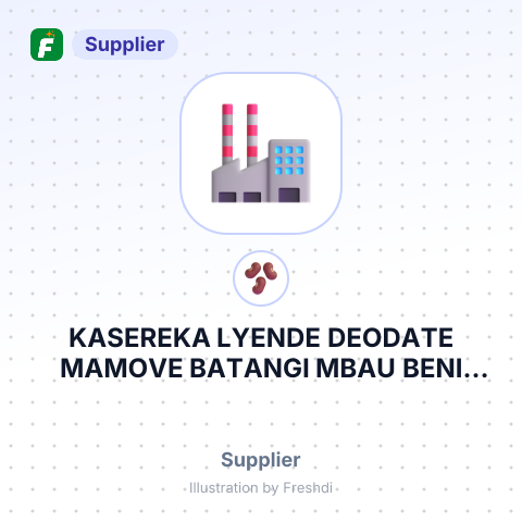 KASEREKA LYENDE DEODATE MAMOVE BATANGI MBAU BENI MIMI ALIMANTATION KLD – summary card, no photo uploaded yet