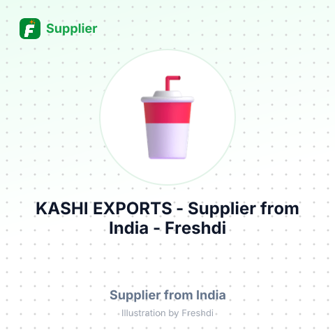 KASHI EXPORTS – summary card, no photo uploaded yet