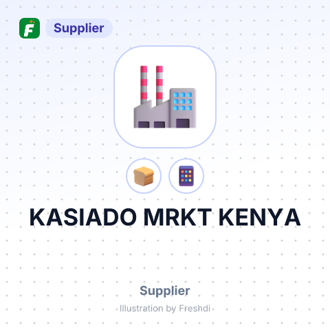 KASIADO MRKT KENYA – summary card, no photo uploaded yet