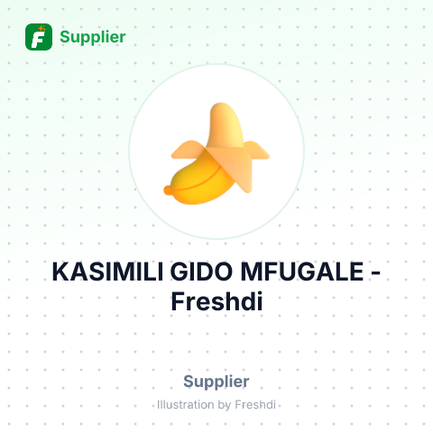 KASIMILI GIDO MFUGALE – summary card, no photo uploaded yet