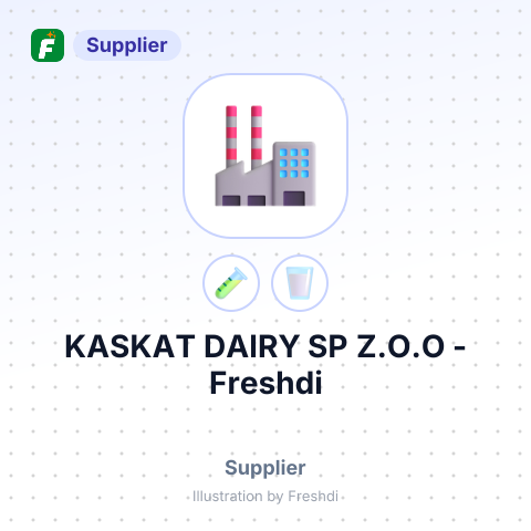 KASKAT DAIRY SP Z.O.O – summary card, no photo uploaded yet