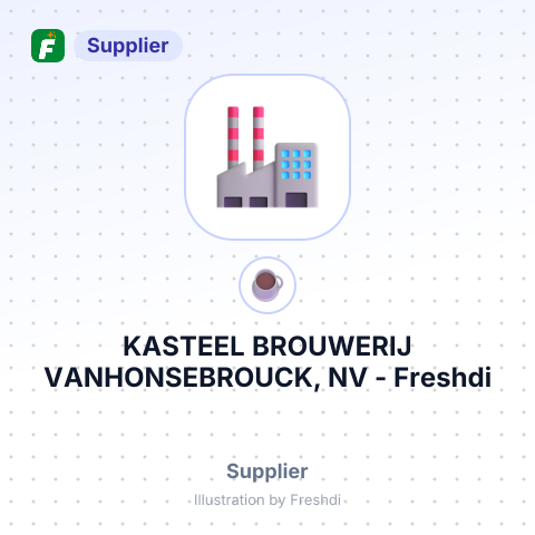 KASTEEL BROUWERIJ VANHONSEBROUCK, NV – summary card, no photo uploaded yet