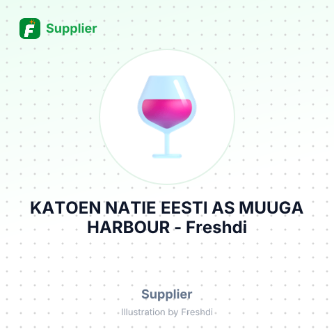 KATOEN NATIE EESTI AS MUUGA HARBOUR – summary card, no photo uploaded yet