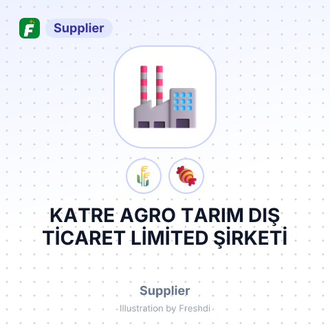 KATRE AGRO TARIM DIŞ TİCARET LİMİTED ŞİRKETİ – summary card, no photo uploaded yet
