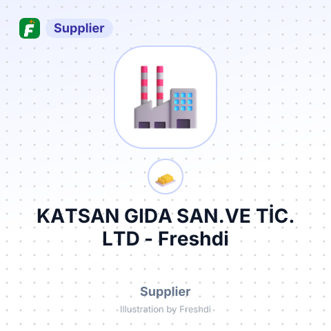 KATSAN GIDA SAN.VE TİC. LTD – summary card, no photo uploaded yet