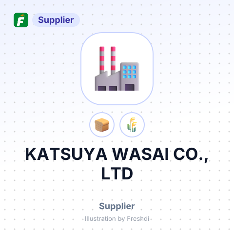 KATSUYA WASAI CO., LTD – summary card, no photo uploaded yet