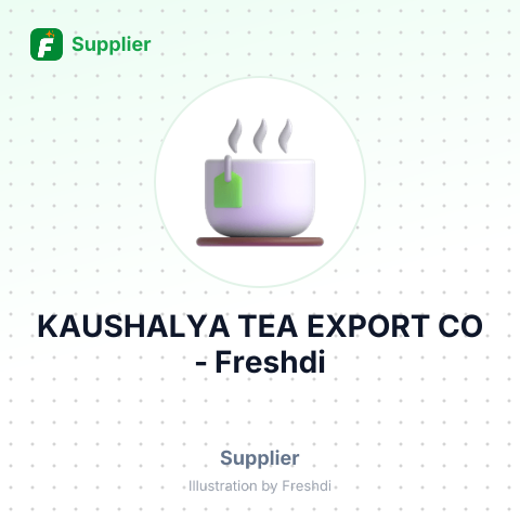 KAUSHALYA TEA EXPORT CO – summary card, no photo uploaded yet