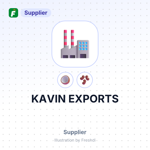 KAVIN EXPORTS – summary card, no photo uploaded yet