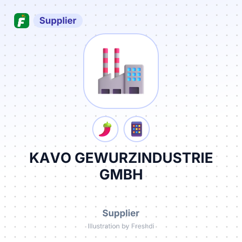 KAVO GEWURZINDUSTRIE GMBH – summary card, no photo uploaded yet