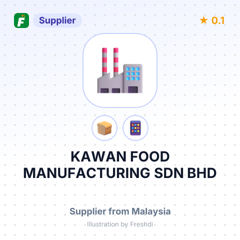 KAWAN FOOD MANUFACTURING SDN BHD – summary card, no photo uploaded yet